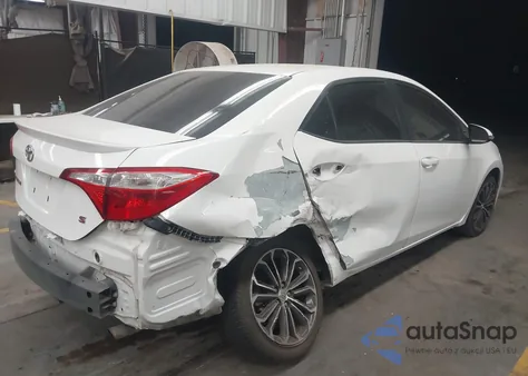 2016 Toyota Corolla S Plus из США, поврежденный, VIN 5YFBURHE5GP422993